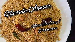 Nuvvula annam l Sesame flavored Rice l Easy Rice Recipes