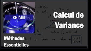 Comment déterminer la variance d'un équilibre chimique ?