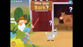 Learn All about Animals Walkthrough iPad App Toddler preschool kid game