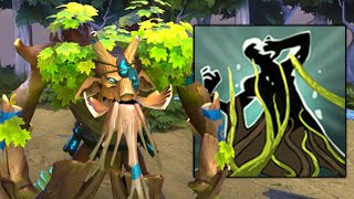 rare footage of Treant Protector getting a RAMPAGE DotA 2