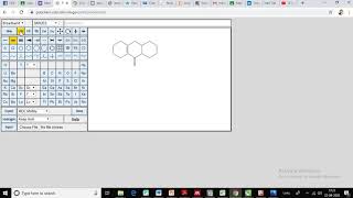 Drawing Chemical Structure  Pubchem Demo 22 April