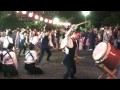 和太鼓演奏 千葉神楽太鼓 2014 － きよしのズンドコ節 盆踊り 曲打ち 盆太鼓 夏祭り japanese taiko drums