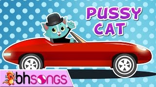 PussyCat, Pussy Cat | Nursery Rhymes TV  [ Lyrics Music 4K ]