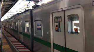 08S入庫 　東京メトロ千代田線6000系6002f