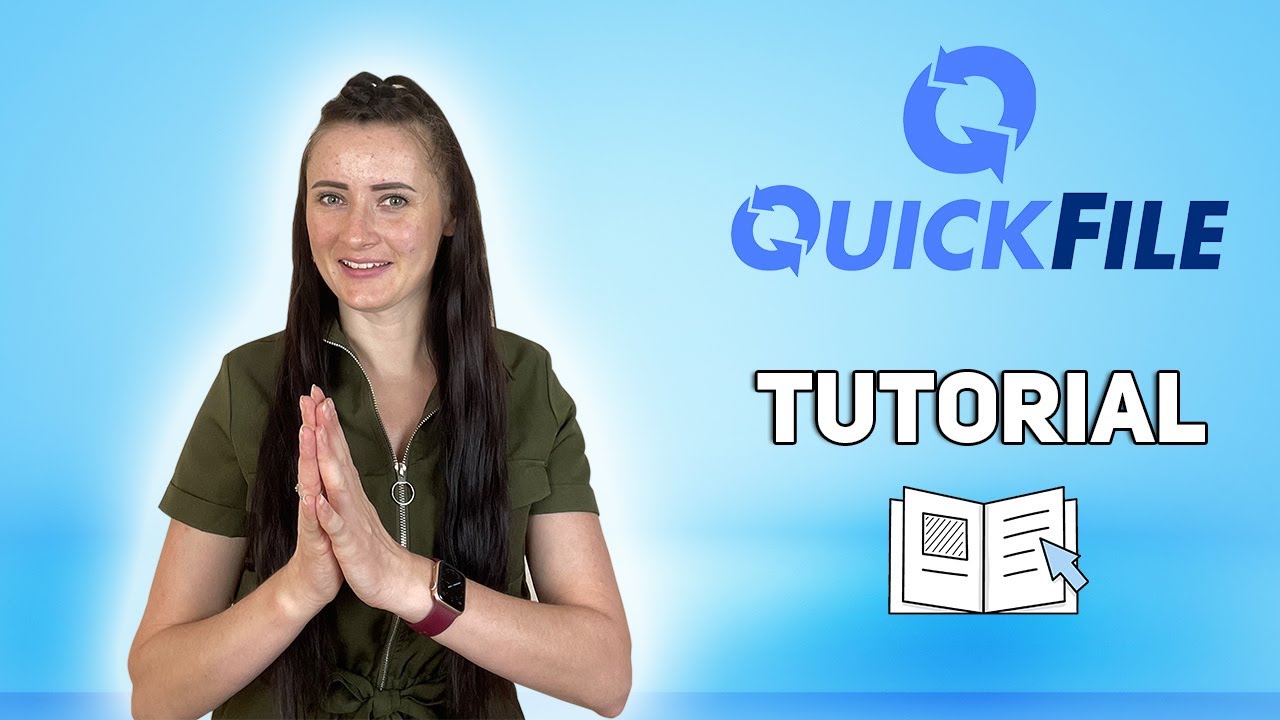 Quickfile Tutorial With Real Life Business Concept Youtube
