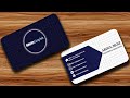 How to Create a Professional Business Card in Photoshop | Step-by-Step Tutorial