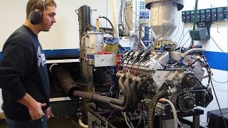 800 Horsepower Carbureted Chevy LS7 on the Dyno