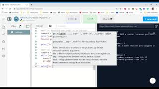 Python Lesson 5 While Loops & Math Video Notes