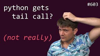python 3.14 gets tail call (it's not what you think)