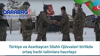 Türkiyə və Azərbaycan Silahlı Qüvvələri birlikdə ortaq hərbi təlimlərə hazırlaşır (17.01.2021)