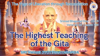 The Highest Teaching of The Gita | Chapter 18 #165