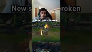 New skarner is broken - League of Legends #shorts #leagueoflegends