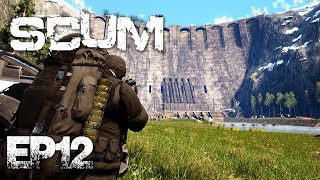 SCUM - This Dam is immense! - Singleplayer - Ep12