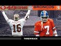 The WORST Blowout in Super Bowl History! (49ers vs. Broncos, Super Bowl 24)