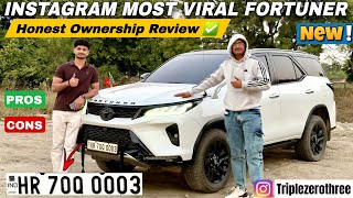 Instagram Most Viral Fortuner 🤩 Honest Ownership Review ✅ | 2025 Fortuner Legender Ownership Review