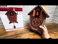 kintrot cuckoo clock traditional black forest clock antique wooden pendulum quartz wall clock review