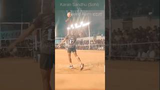 saeed alam vs karan Sandhu | angry saeed alam #volleyball #azamgarh #youtube #saeed shorts