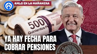 AMLO promete a jubilados 100% de pensiones para mayo