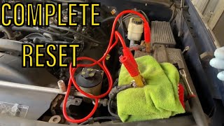 How To Reset All ECU’s and Control Modules in your Car or Truck