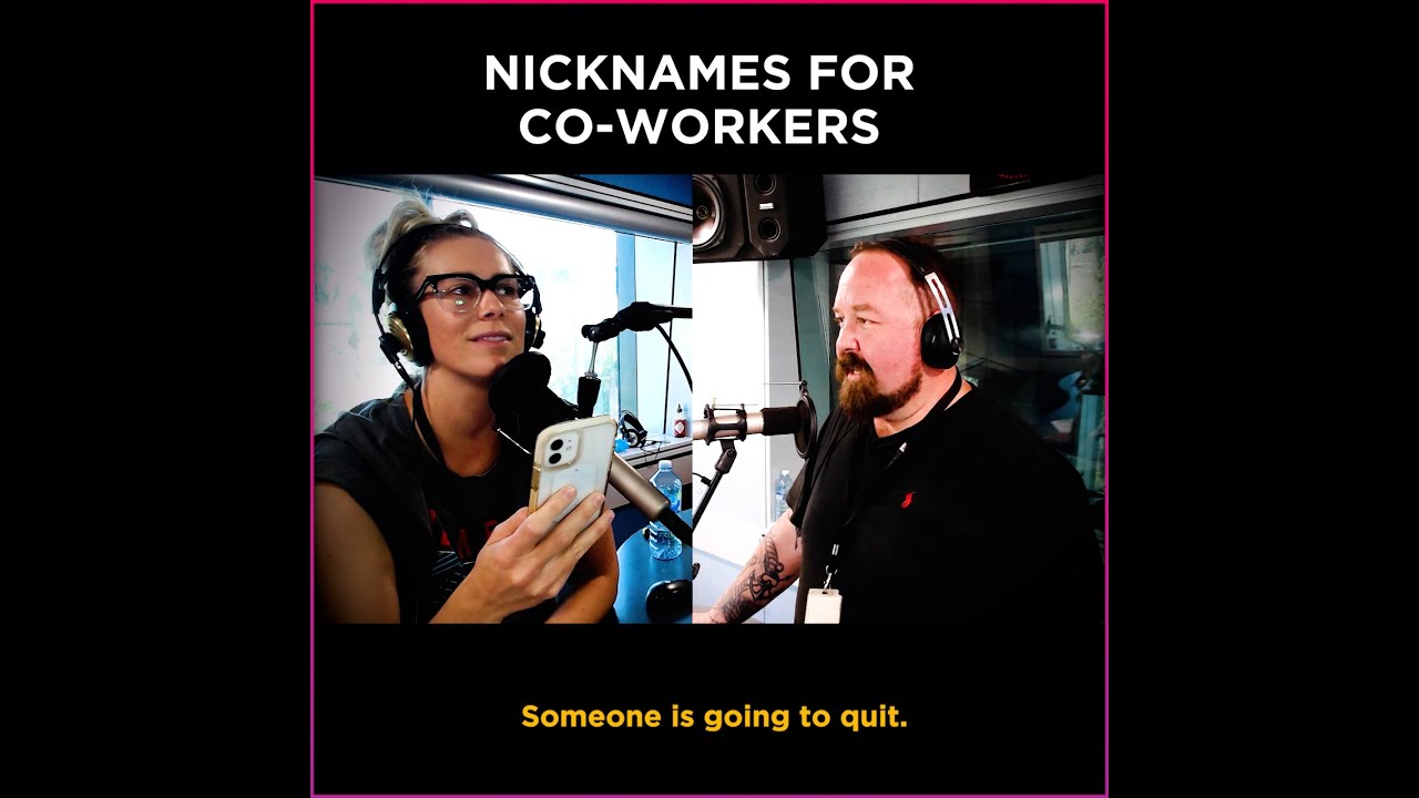 A List Of Nicknames For Co-Workers - YouTube