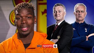 "He wouldn't go against the players" | Pogba discusses the difference between Mourinho & Solskjær