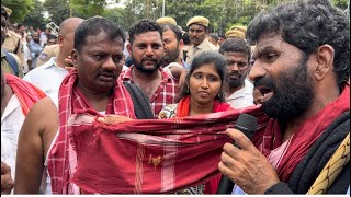 ప్రజా గాయకుడు గద్దర్ అన్న అంతిమ యాత్ర | #gaddar | Johar GADDAR Anna | #gaddar Final Journey