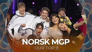 Norsk Melodi Grand Prix 2023 (Norway) | Final | OUR TOP 9