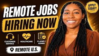7 Remote Jobs Hiring RIGHT NOW | Work From Home 2026