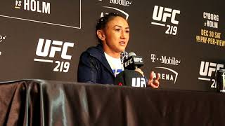 Carla Esparza Post Fight Interview Following UFC 219