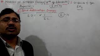 XII,CH.7, L-8, HYDRIDES OF NITROGEN FAMILY