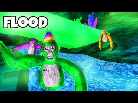 Gorilla Tag S Flood Update Youtube