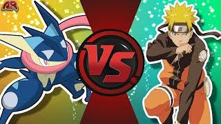 GRENINJA vs NARUTO! (Pokémon vs Naruto Shippuden) Cartoon Flght CIub CFC Bonus Episode 28