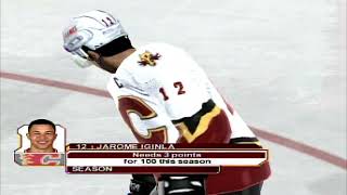 NHL 2K6 Season mode - Calgary Flames vs Mighty Ducks of Anaheim
