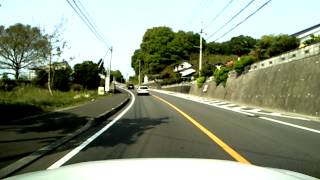 【車載動画】　【2013年　GW　旅行　3日目】　5　原尻の滝へ