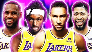 BEN SIMMONS & JERAMI GRANT TRADE TO LOS ANGELES LAKERS FOR WESTBROOK! NEW ROSTER WITH LEBRON JAMES!