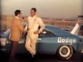 Dodge Charger Daytona breaks the 200 mph speed barrier.  NASCAR 1970.