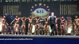 Victory Pose - Men Professional - WFF European Championship 2018