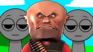 TF2 but it turns into a Incredibox Sprunki Meme