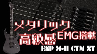 ESP M-II CTM NT【人気メタル・ギターの最新型】ヤング・ギター製品レビュー