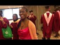 Black girl graduating from the Philippines