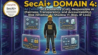 SecAi+ Domain 4.1: AI CoE, Responsible AI, and AI RIsk
