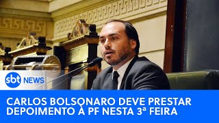 🔴 SBT News na TV: Alvo de operação, Carlos Bolsonaro deve prestar depoimento à PF nesta 3ª feira