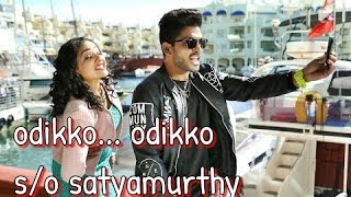 Son of satyamurthy malayalam song..odikko..odikko Son of satyamurthy malayalam song..odikko..odikko