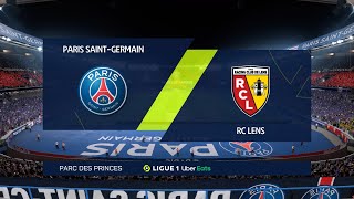 Paris Saint Germain vs Lens | Ligue 1 21/22 | 23rd April 2022 | HD Gameplay FIFA 22