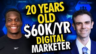 How Jacques Makes $60K/Yr at Age 20 as a Remote Digital Marketer!