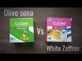 Cutee Olive Sona Vs Cutee White Zaffron unpacking and review