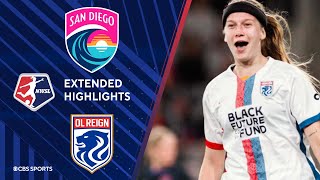 San Diego Wave FC vs. OL Reign: Extended Highlights | NWSL | CBS Sports Attacking Third