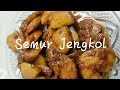 semur jengkol sedap