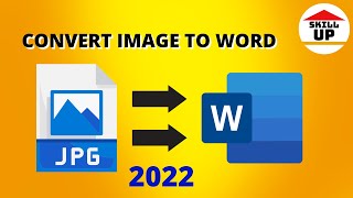 How to convert JPG format to WORD File 2022