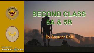 BSA SECOND CLASS RANK REQUIREMENTS 5A AND 5B